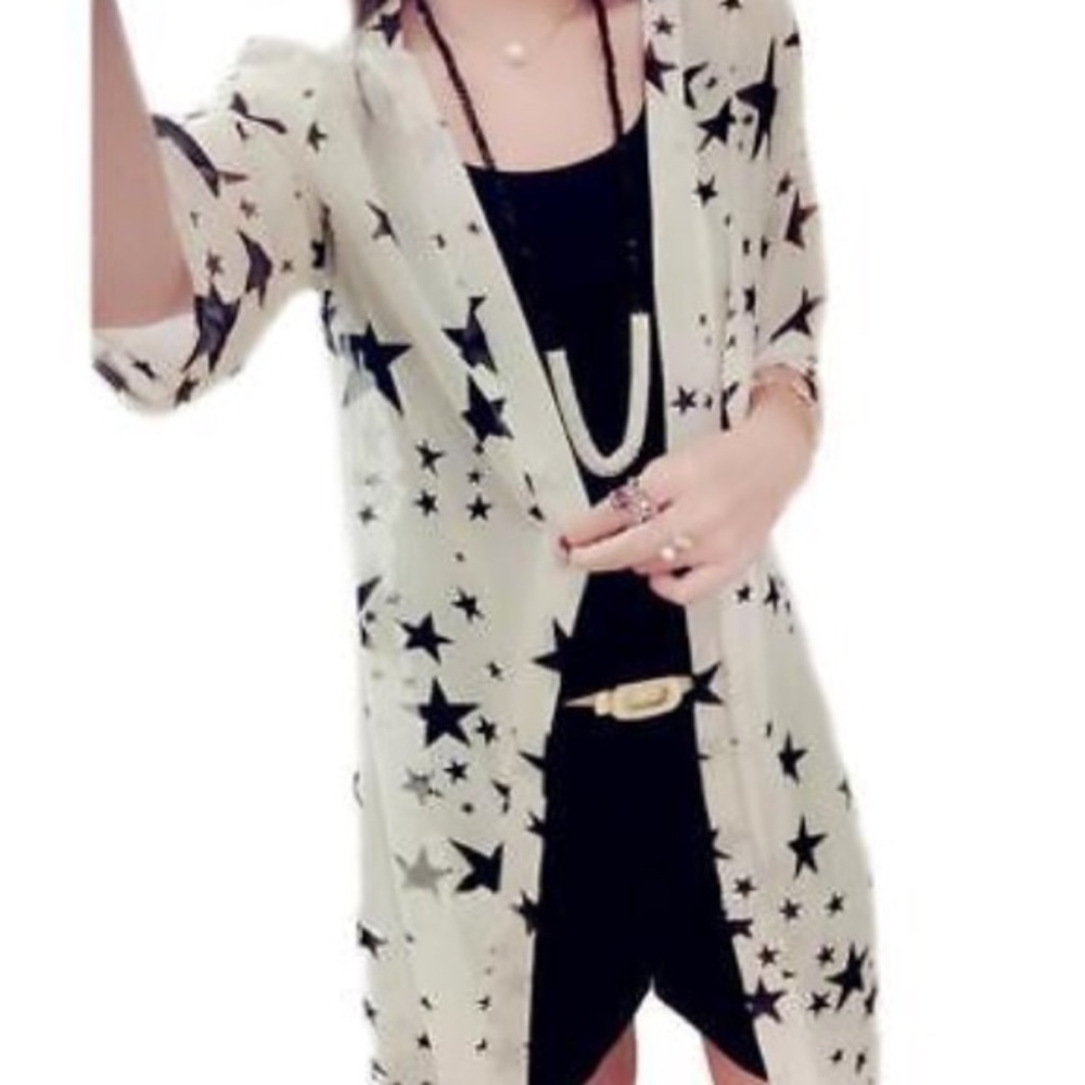 Star Kimono Sheer